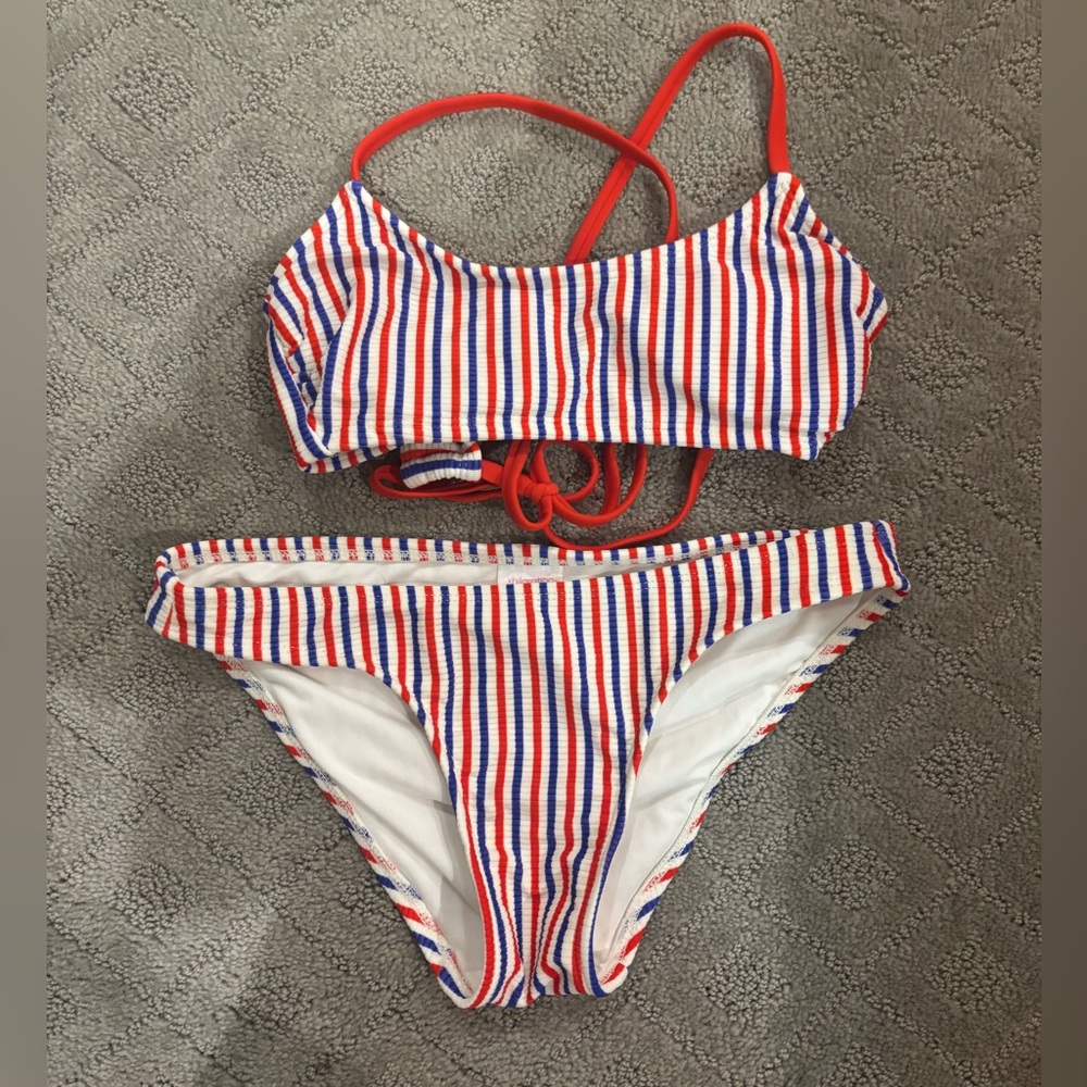 Target striped swimsuit